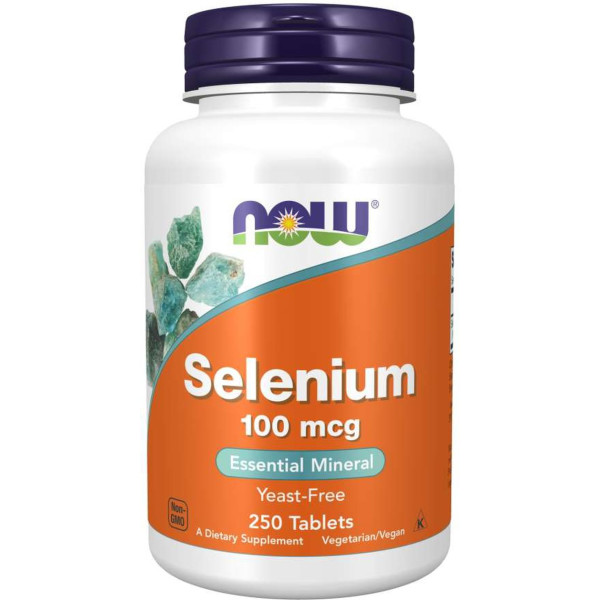 Now Selenium 100mcg 250 Tablets