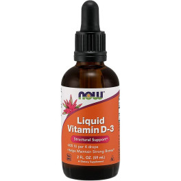 Now Liquid Vitamin D-3 Oil 59 Ml