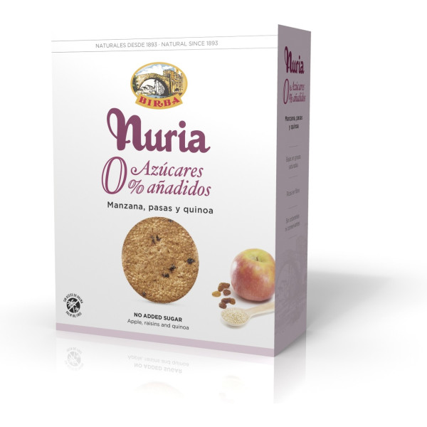 Nuria Manzana. Pasas Y Quinoa 0% 270 G