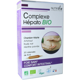 Nutrivie Ampollas Bio Hepato Complex 20 Unidades De 15ml
