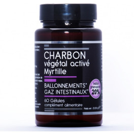 Nutrivie Carbón Vegetal Activado + Arándano 60 Caps
