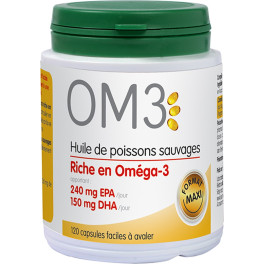Om3 Aceite De Pescado Rico En Omega 3 120 Caps