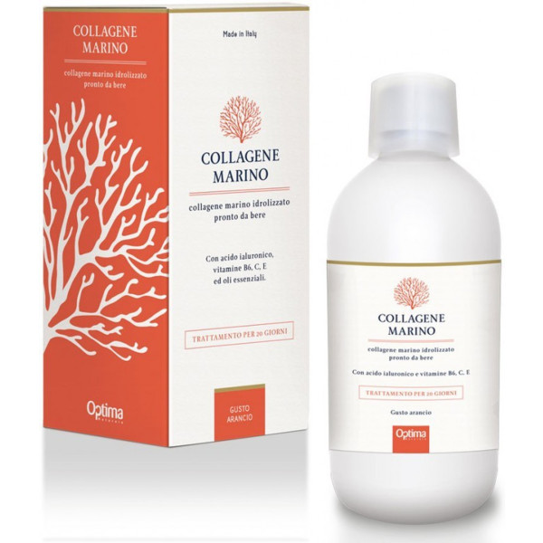Optima Colágeno Marino Potable Hidrolizado 500 Ml (naranja)
