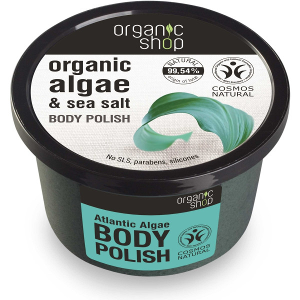 Organic Shop Körperpeeling mit Algen aus Atlantik 250 ml
