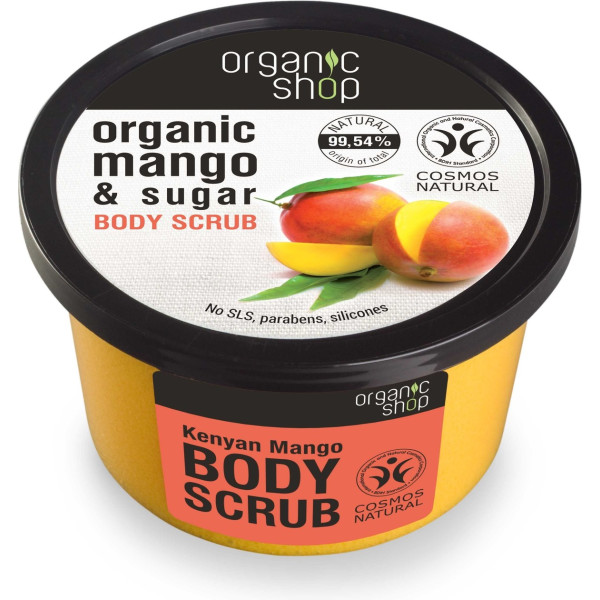 Organic Shop Scrub per il corpo al mango keniota 250 ml