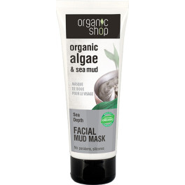 Organic Shop Mascarilla Facial De Barro Profundidad Del Mar 75 Ml De Gel