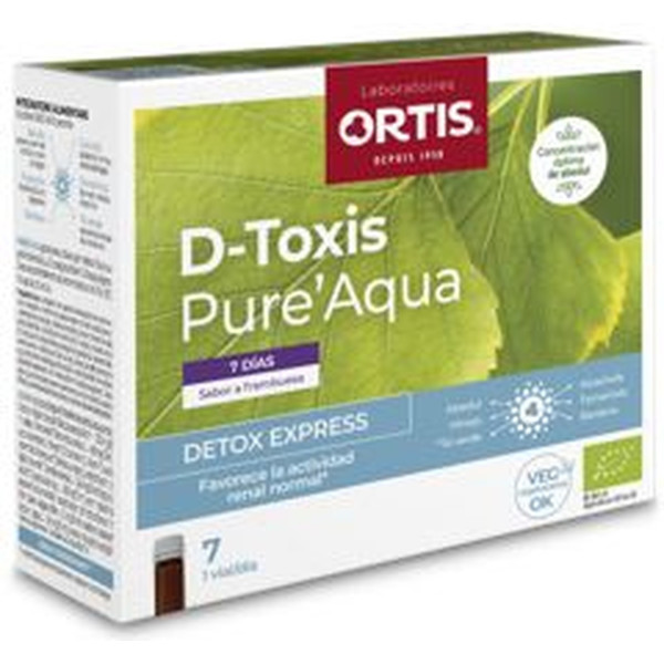 Ortis D-toxis Pure?aqua Bio 7 Fläschchen