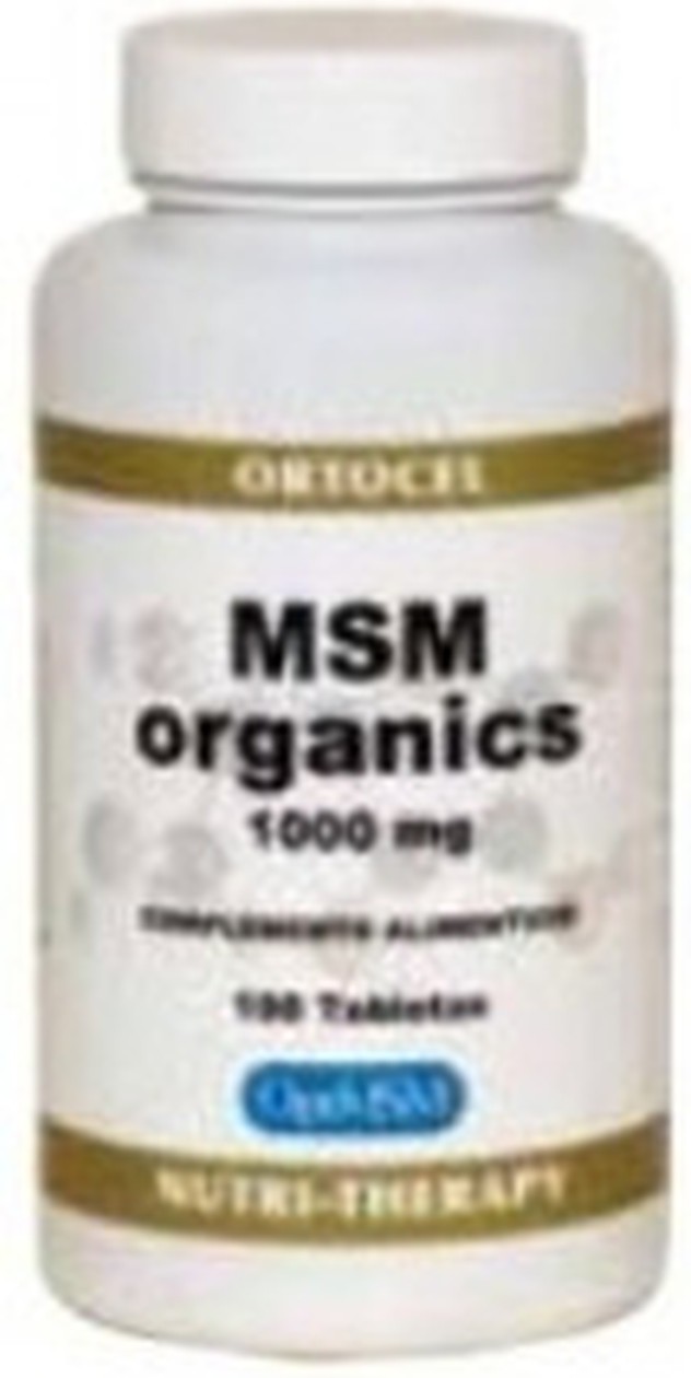 Ortocel Nutri Therapy Msm Organics 100 Comp De 1000mg-image