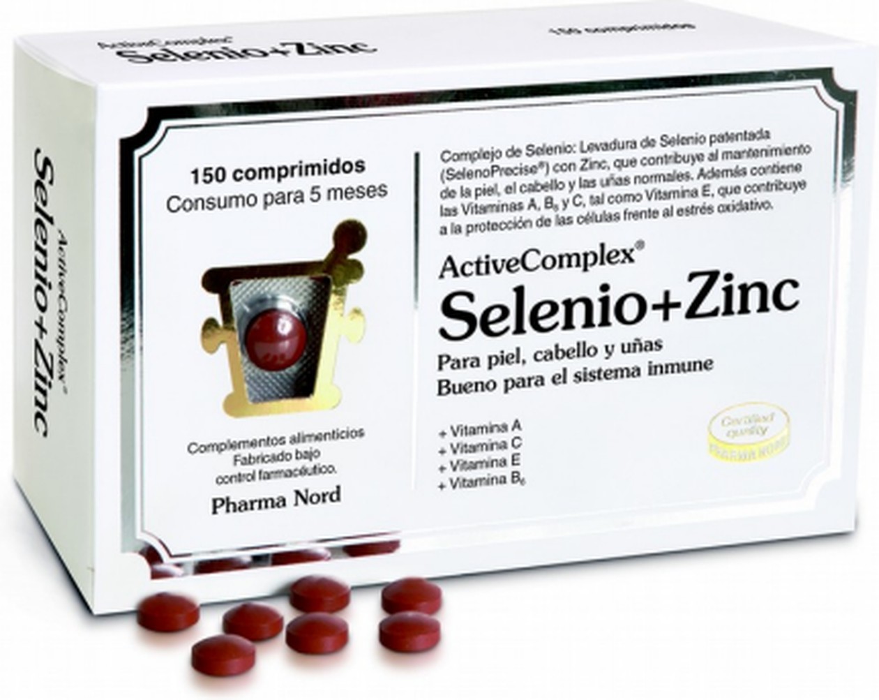 Activecomplex Selenio+Zinc 150 Comprimidos-image