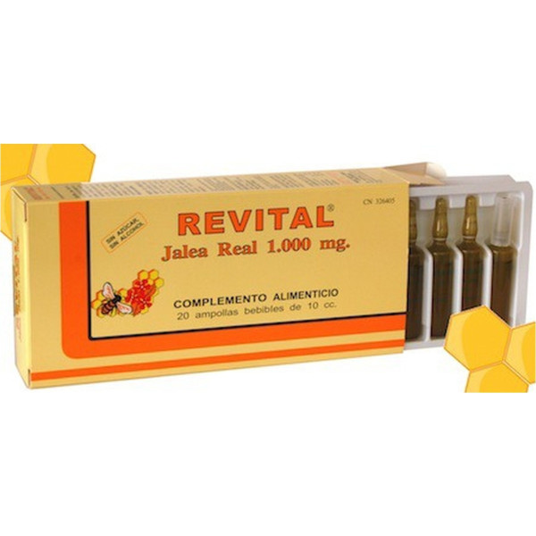 Pharma Otc Revital Jalea Real 20 Ampollas