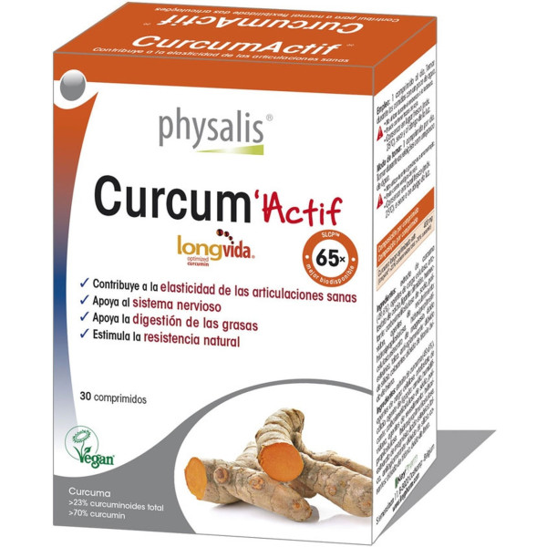 Physalis Curcum Actief 30 Comp