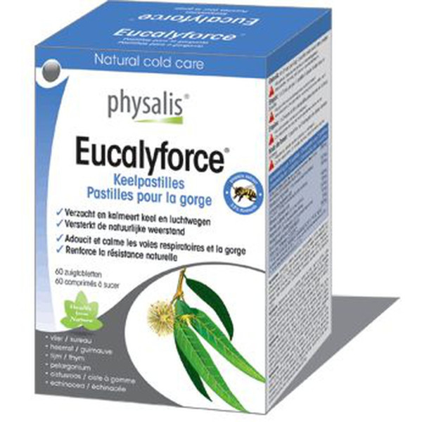 Physalis Eucalyforce pastiglie per la gola 30 comp