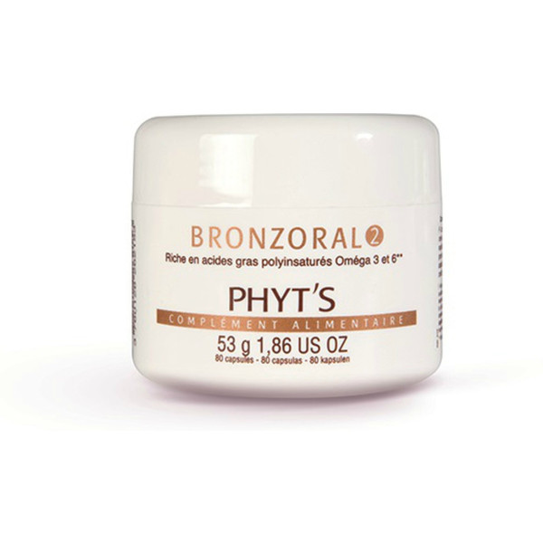 Phyts Bronzoral ácidos Grasos Polisaturados Omega 3 Y 6 80 Caps