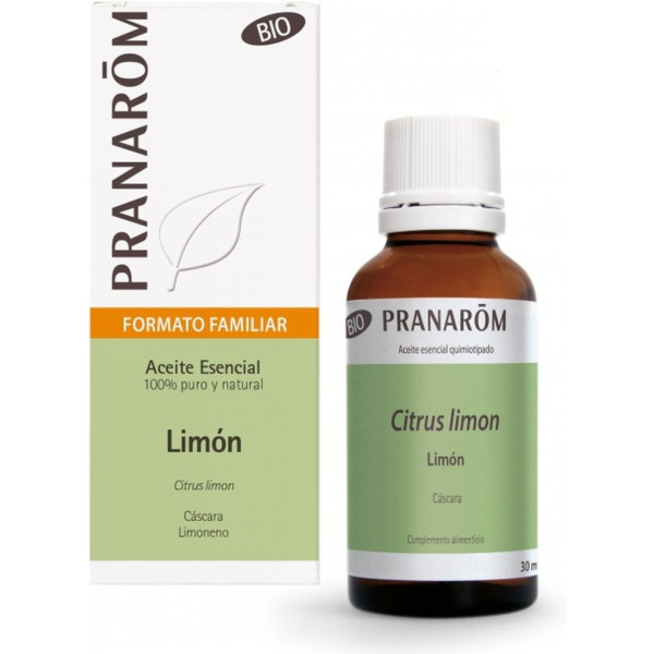 Pranarom Organic Lemon Essential Oil 30 Ml