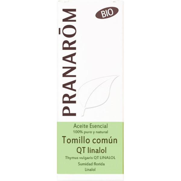 Pranarom Aceite Esencial De Tomillo Comun Qt Linalol 5 Ml De Aceite Esencial