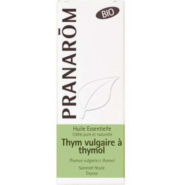 Pranarom olio essenziale di timo comune timolo 5 ml di olio essenziale