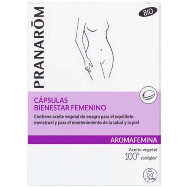 Pranarom Caps Female Wellness Nachtkerze Bio 30 Kapseln