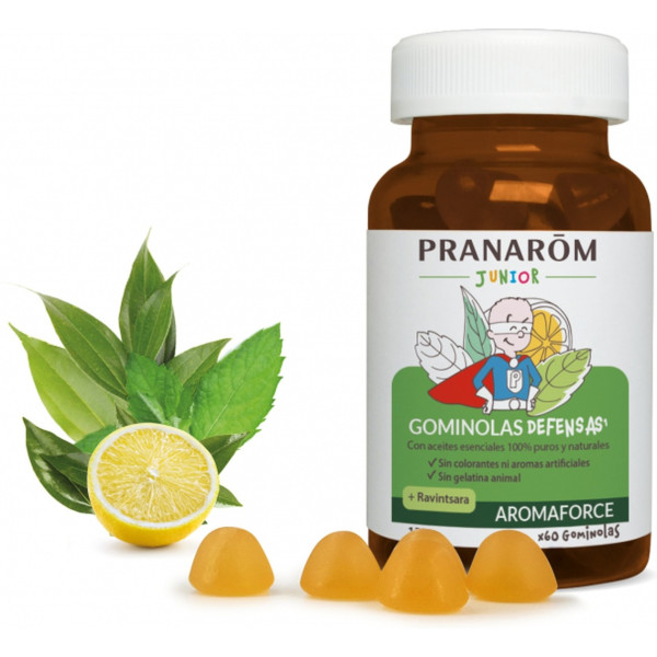 Pranarom Gominolas Defensas Junior Bio 60 Gominolas (limón)