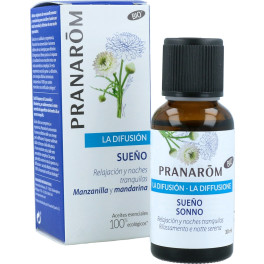 Pranarom Synergy Diffusion Sleep Oil Essential 30 Ml (Tangerina - Laranja - Lavanda - Camomila)