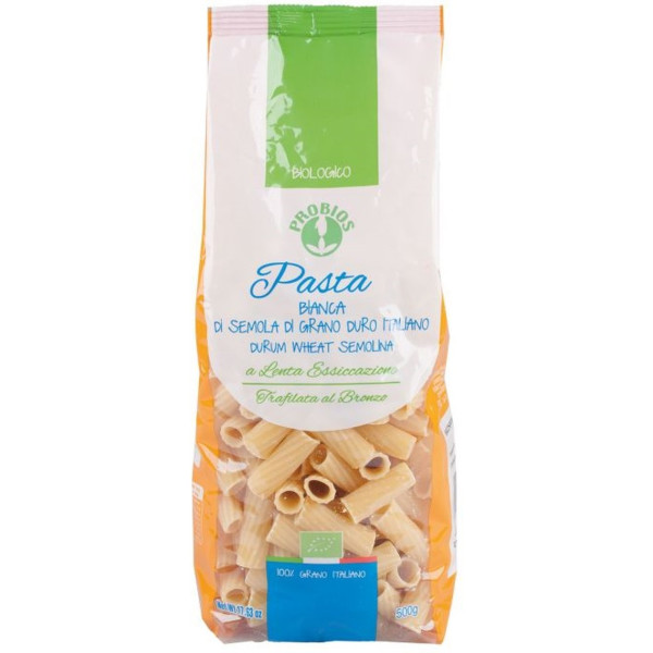 Probios Macarrones De Trigo Blanco 500 G