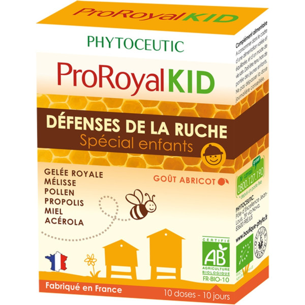 Proroyal Defensas Orgánicas De La Colmena 10 Unidades De 10ml (albaricoque)