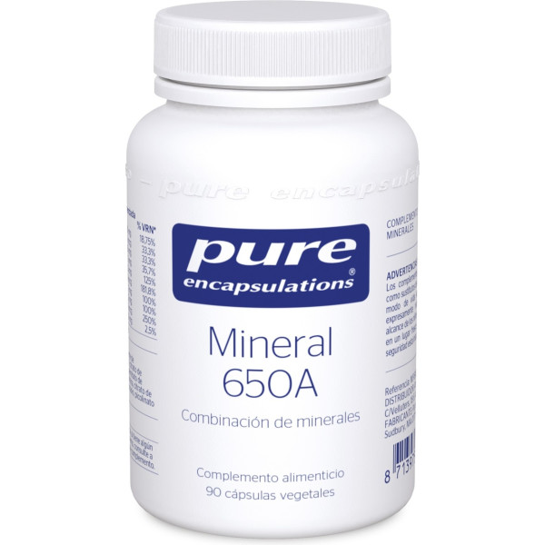 Pure Mineral 650a 90 Caps