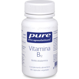 Pure Vitamina B12 90 Caps De 1000mg