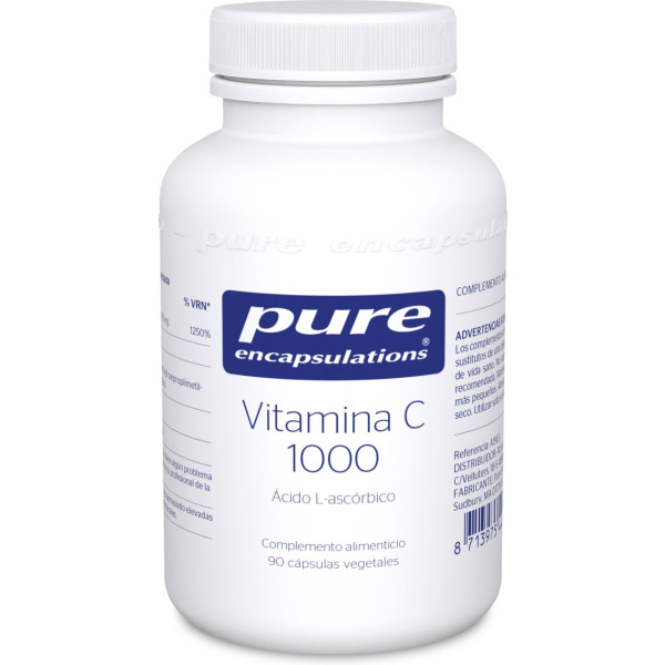 Pure Vitamina C 90 Caps De 1000mg