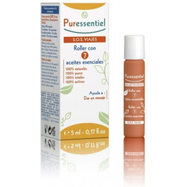 Puressentiel Aceite Esencial Roller Sos Viajes Con 7 5 Ml De Aceite Esencial