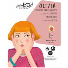 Purobio Mascarilla Facial Piel Grasa Olivia De Higo 13 G De Polvo