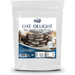 Pwd Oat Delight 40% Whey Protein Sabor Cookie Y Cream 15 Kg (galleta)