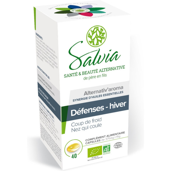 Salvia Alternativ'aroma Bio 40 Caps