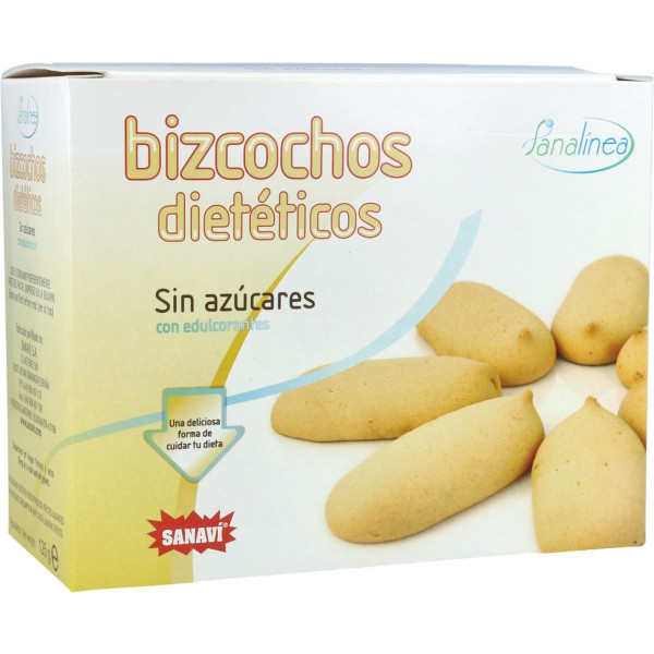 Sanavi Bizcochos Dietéticos De Vainilla Sanalinea 150 G