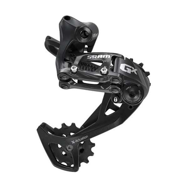 Sram Deragliatore GX Long Cage 2X11 Velocitu00e0 Nero