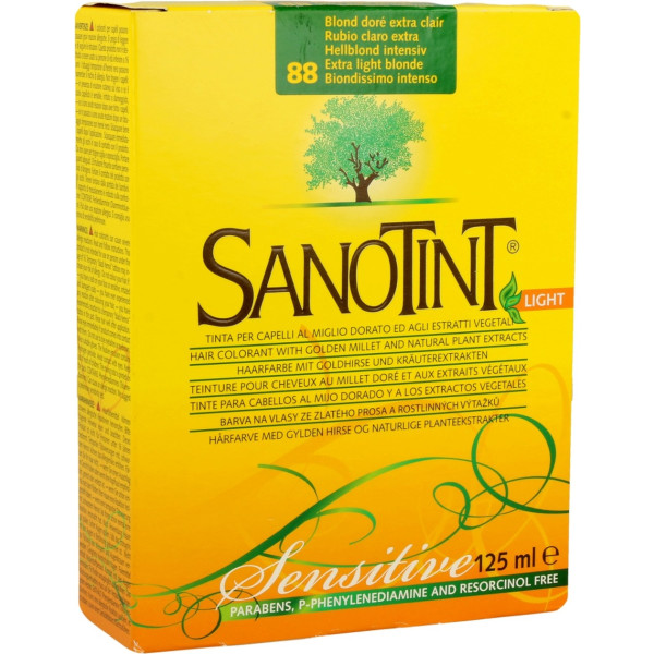 Sanotint Tinte Sensitive 88 Rubio Claro 125 Ml (rubio)