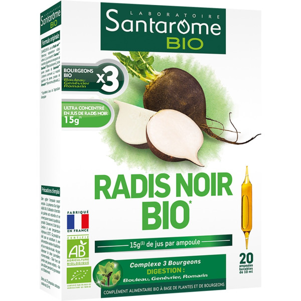 Santarome Rábano Bio 20 Ampollas De 10ml