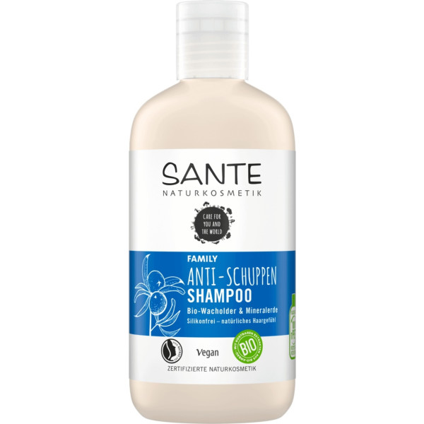 Sante Anti-roos Shampoo Familie Jeneverbes & Witte Klei 250 Ml