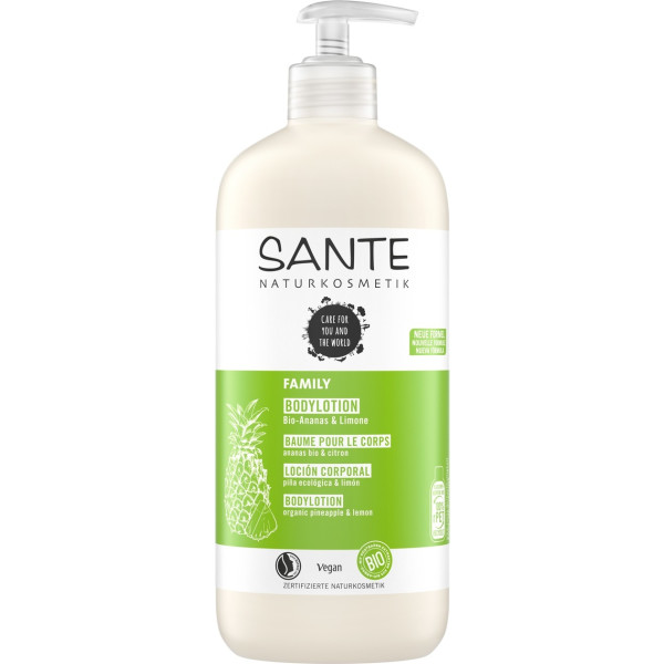 Sante Bio-Körperlotion Ananas und Zitrone 500 ml