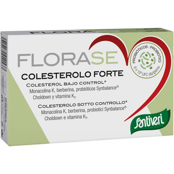 Santiveri Florase Colesterol Forte 40 Caps De 20g