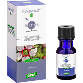 Santiveri Olio Esencial De Tea Tree Orgánico 15 Ml De Aceite Esencial (árbol Del Té)