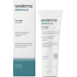 Sesderma Sebovalis Gel Facial Tendência Seborréica 250 ml Gel