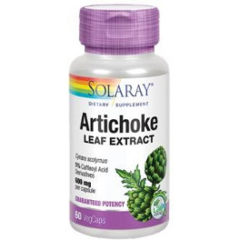 Solaray Artichoke Leaf Extract 60 Caps Vegetales
