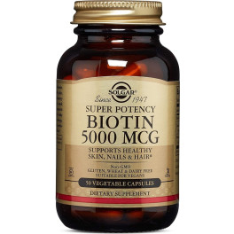 Solgar Biotina 5000 ?g Vegetal 50 Caps