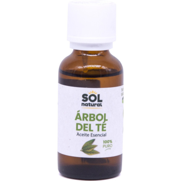 Óleo Essencial Solnatural Tea Tree 30 ml de óleo essencial (Tea Tree)