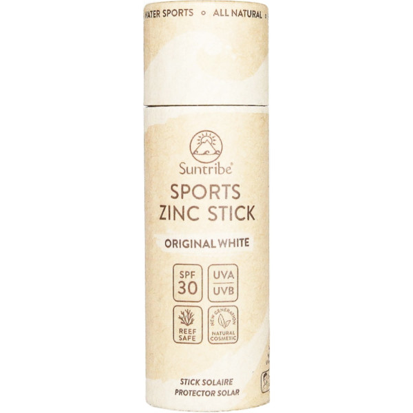 Suntribe Stick Solar Facial Natural Zinc Spf 30 Blanco Original 30 Ml