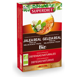 Superdiet Jalea Real Miel De Acacia Y Polen 20 Ampollas De 15ml
