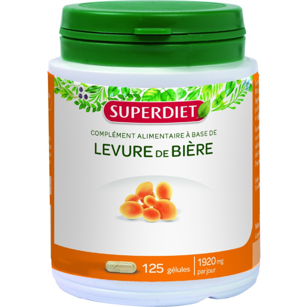 Superdiet Levadura De Cerveza 125 Perlas