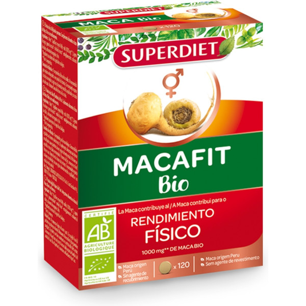 Superdiet Macafit Bio 120 Comp