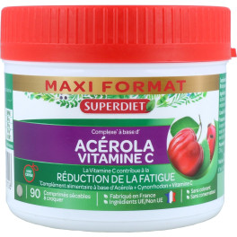 Superdiet Maxi Pote De Acerola Vitamina C 90 Comp