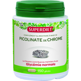 Superdiet Picolinato De Cromo 150 Perlas